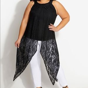 22/24 Lace Duster Top